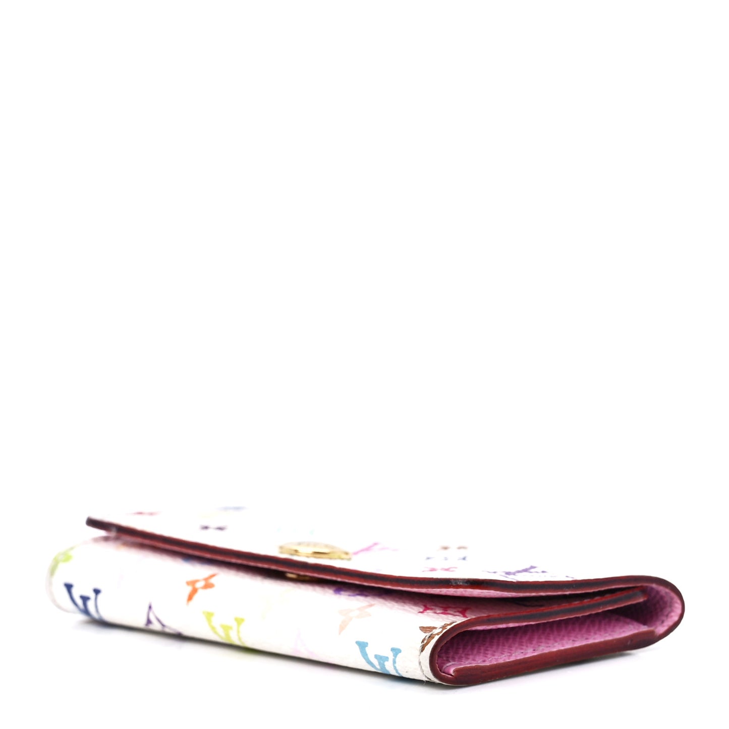 Monogram Multicolor Multicles 4 Key Holder White Litchi