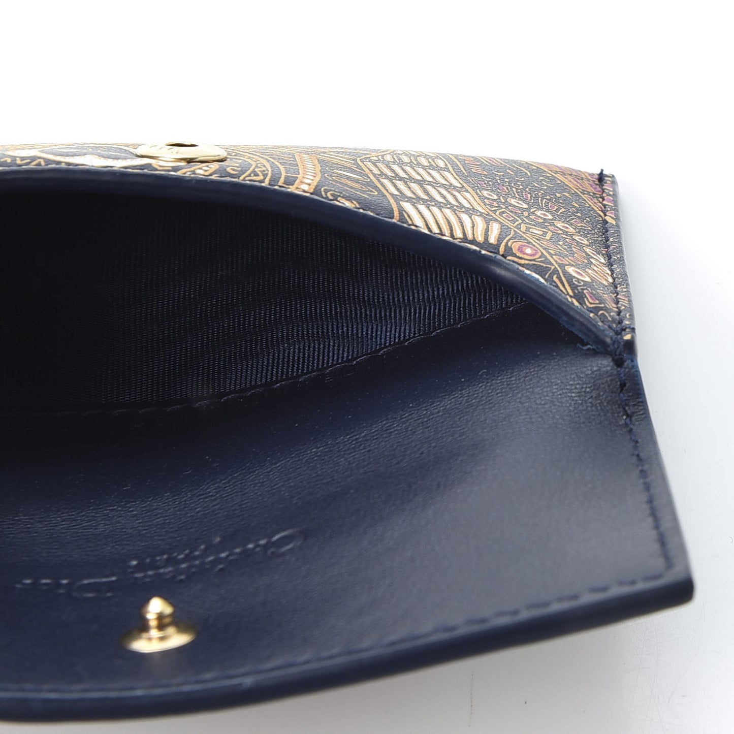 Calfskin Animals Pouch Set Multicolor