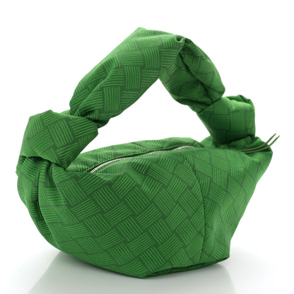 Bottega Veneta Jacquard Mini Double Knot Bag Green 3 of 9
