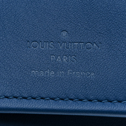 Louis Vuitton Damier Graphite Brazza Wallet Bleu Neon 6 of 7
