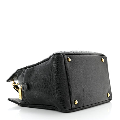 Chanel Caviar Quilted Petit Timeless Tote PTT Black 4 of 14