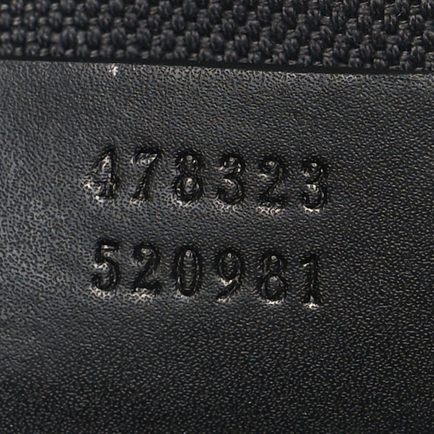 Soft GG Supreme Monogram Appia Calfskin Web Large Carry On Duffle Bag Black Grey