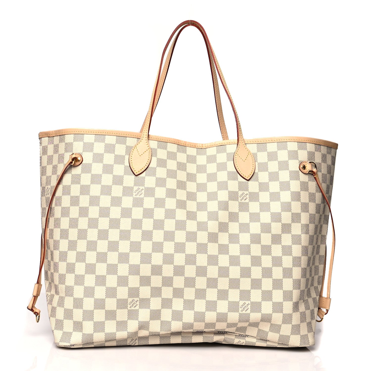 Louis Vuitton Damier Azur Neo Neverfull GM Rose Ballerine 3 of 12