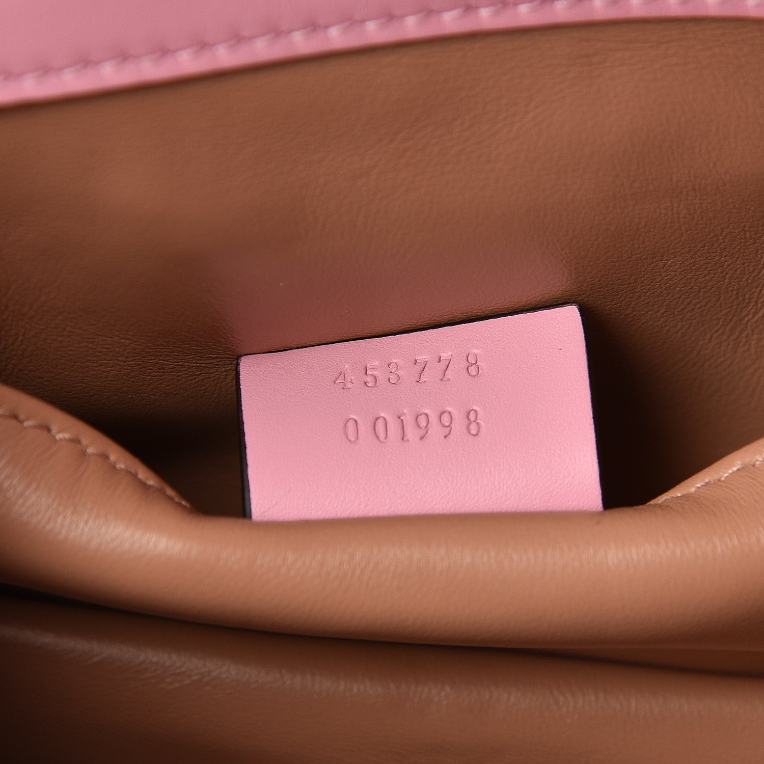 Gucci Nappa Pearl Studded Mini Queen Margaret Broadway Shoulder Bag Sugar Pink 7 of 10