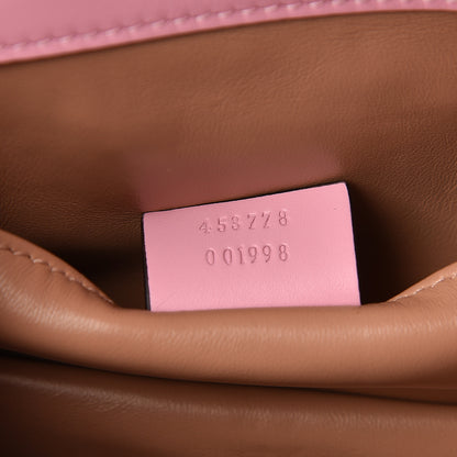 Gucci Nappa Pearl Studded Mini Queen Margaret Broadway Shoulder Bag Sugar Pink 7 of 10