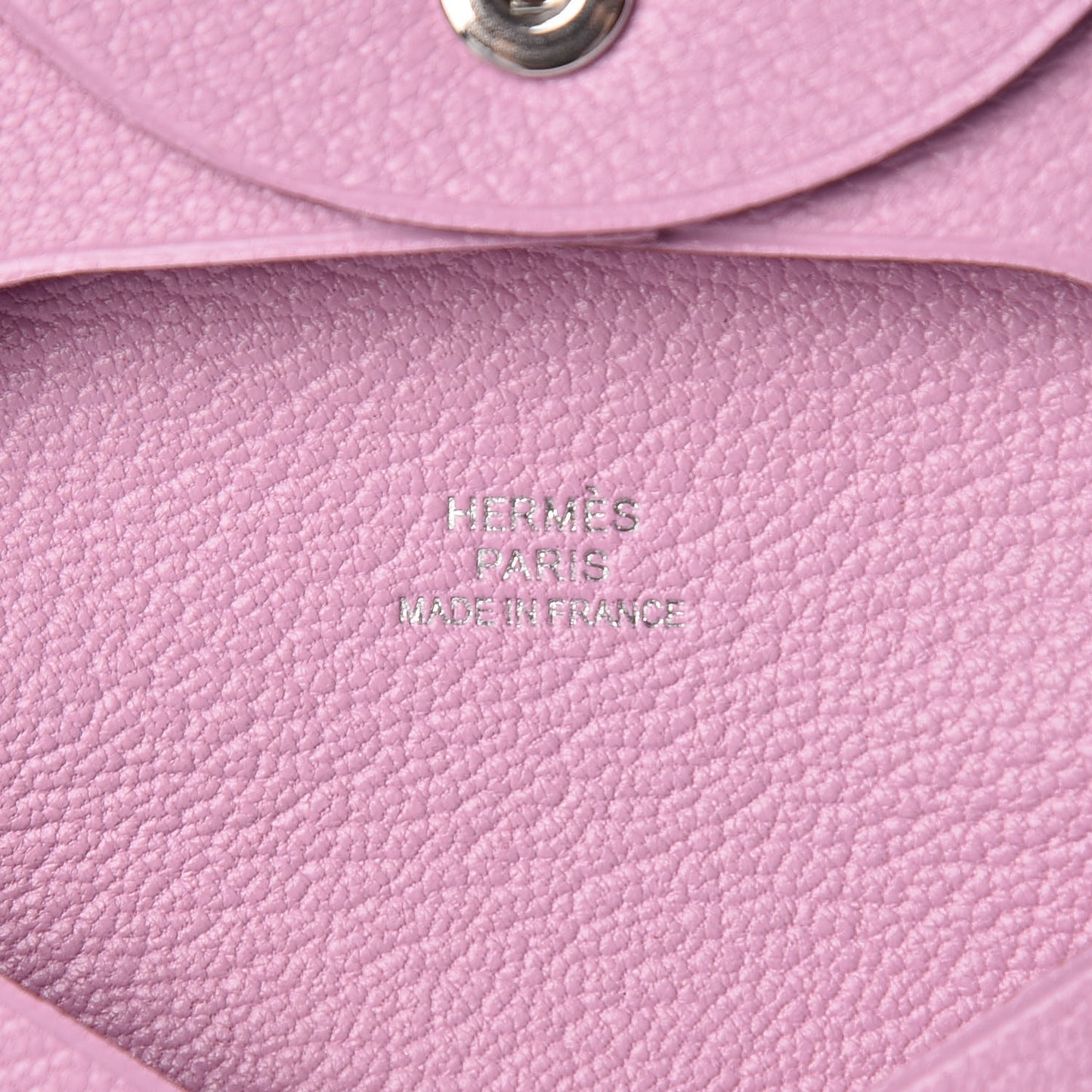 Chevre Mysore Bastia Coin Purse Mauve Sylvestre