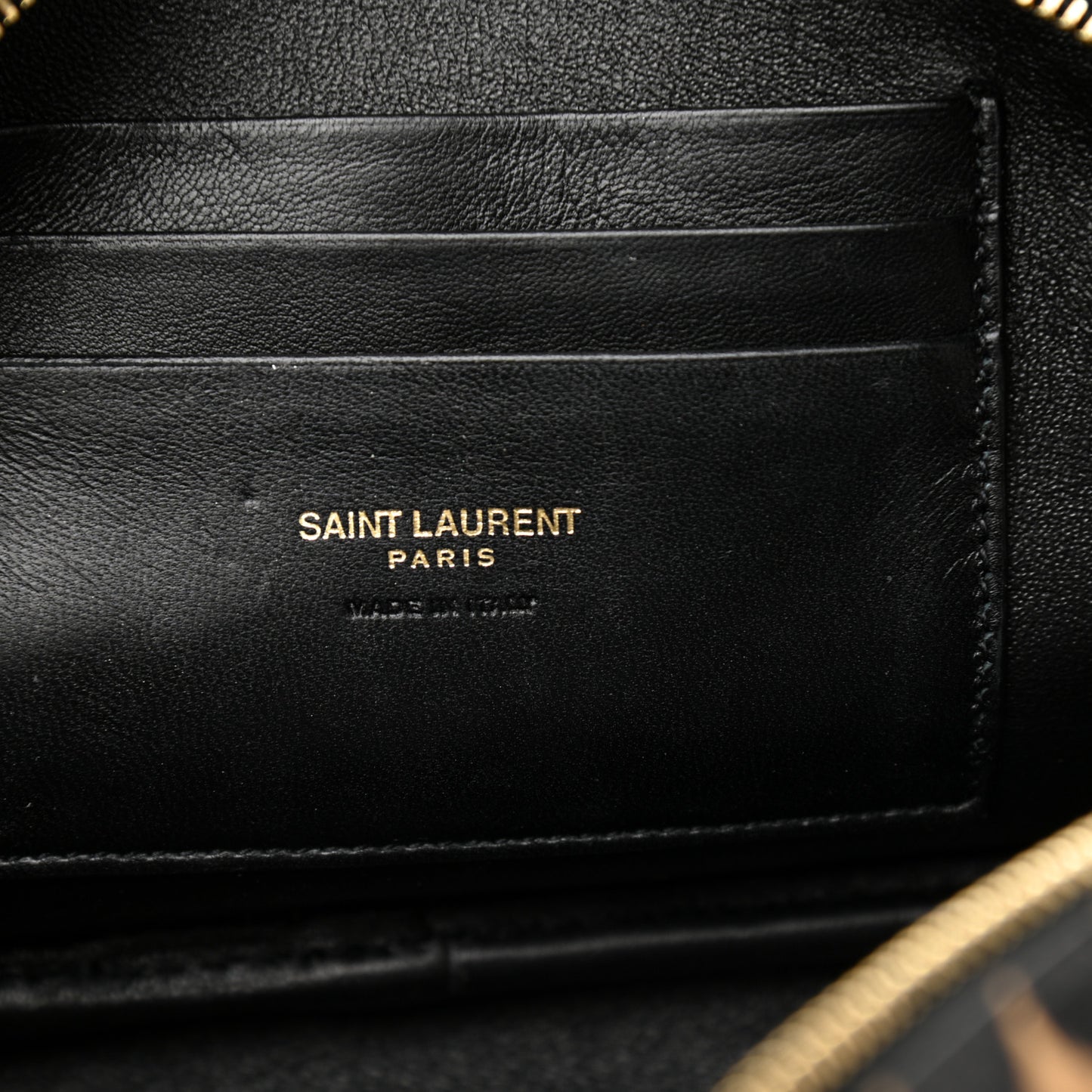 Calfskin Heart Leopard Print Monogram Mini Lou Camera Bag Toffee