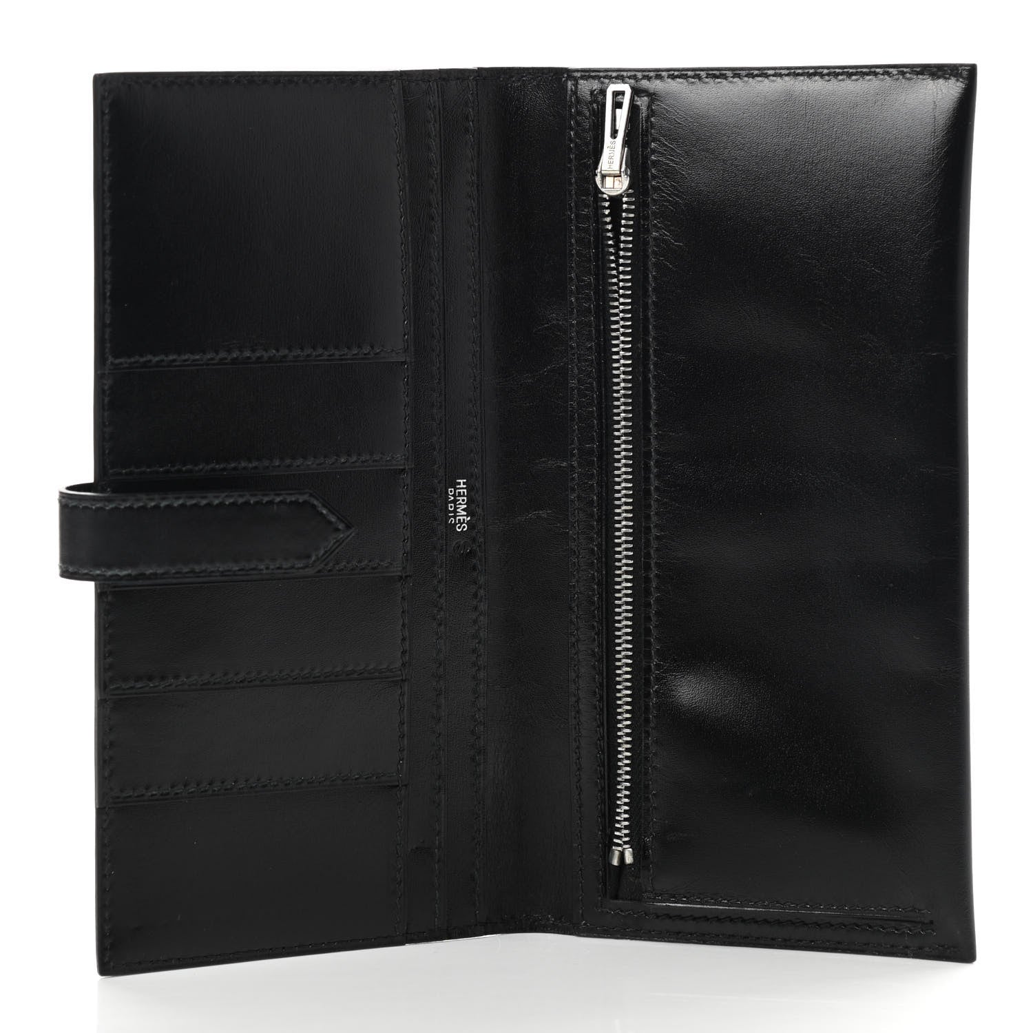 Hermes Box Bearn Wallet Black 5 of 7