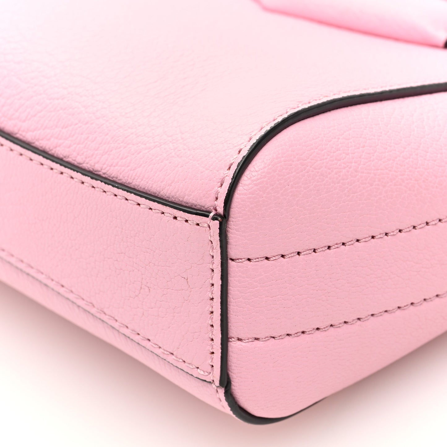 Sugar Goatskin Nano Antigona Bright Pink