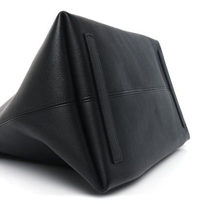 Burberry Calfskin Large Society Tote Black Black 8 of 9