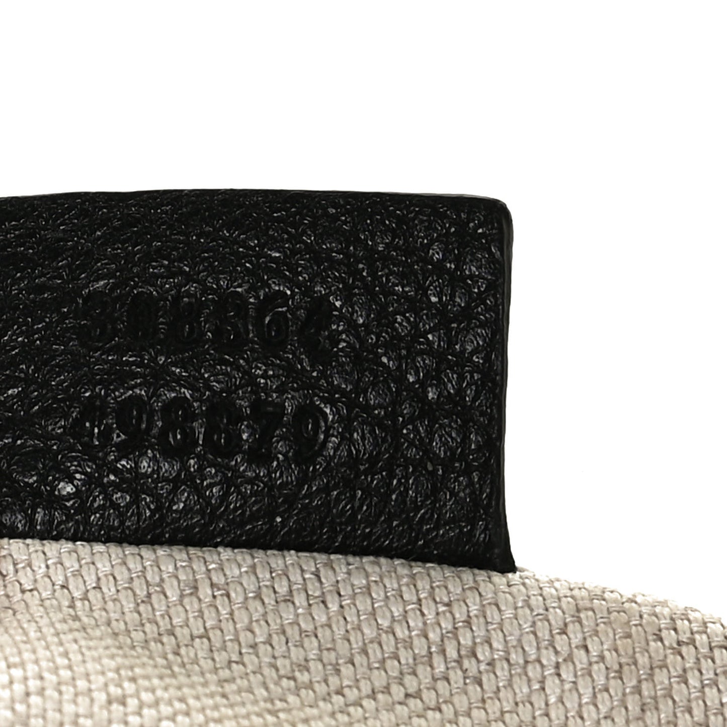 Pebbled Calfskin Small Soho Disco Bag Black