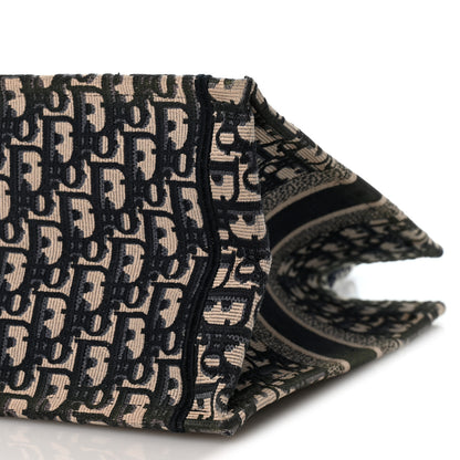 Christian Dior Oblique Medium Book Tote Blue Multicolor 9 of 12