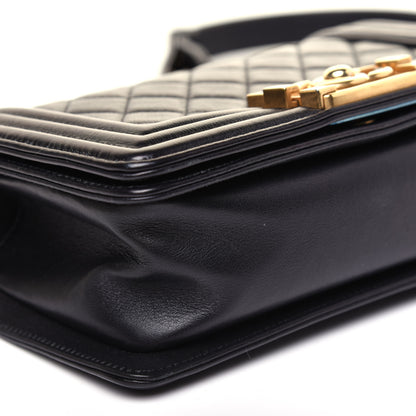 Chanel Calfskin Quilted Small Boy Flap Black 6 of 15