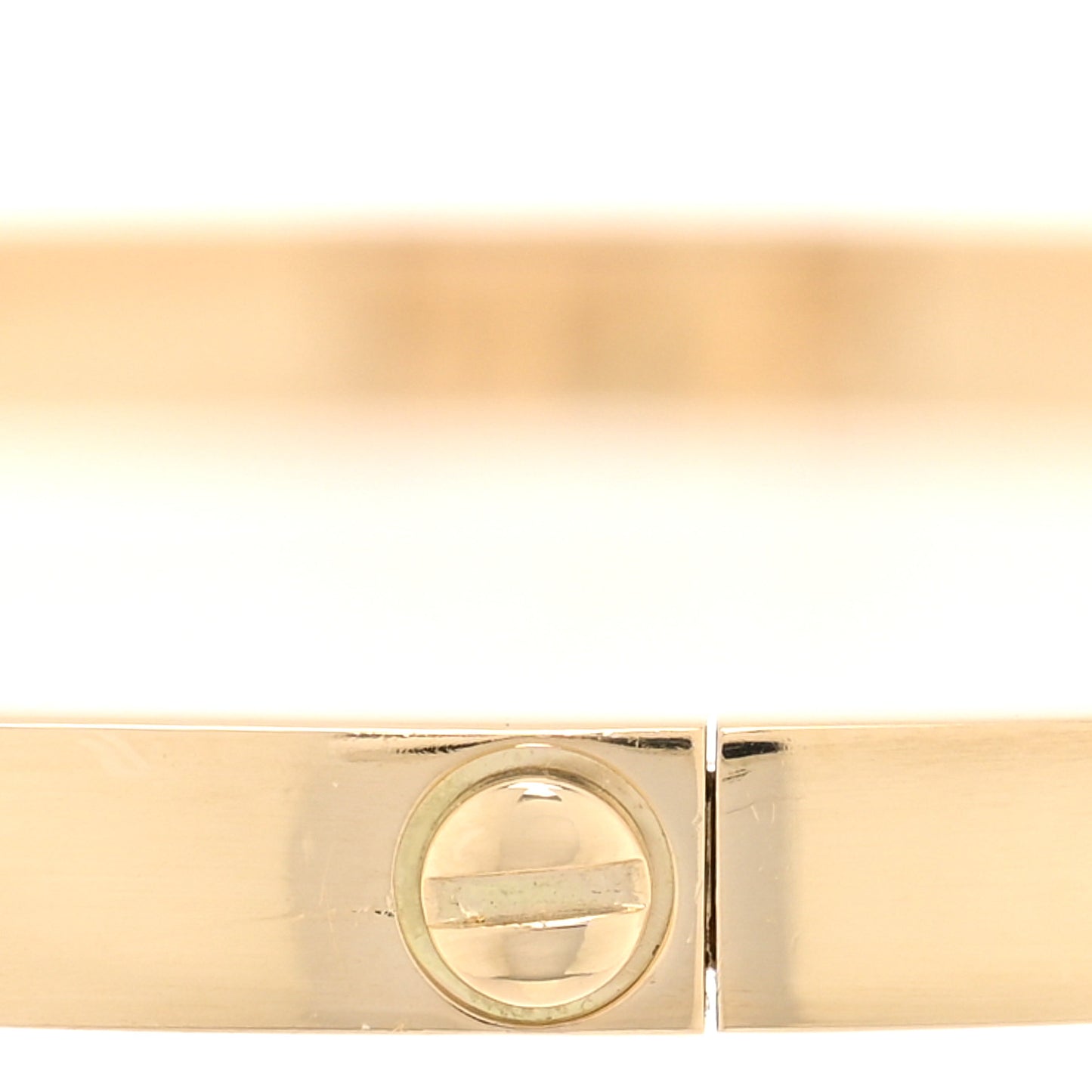 18K Yellow Gold Small LOVE Bracelet 18