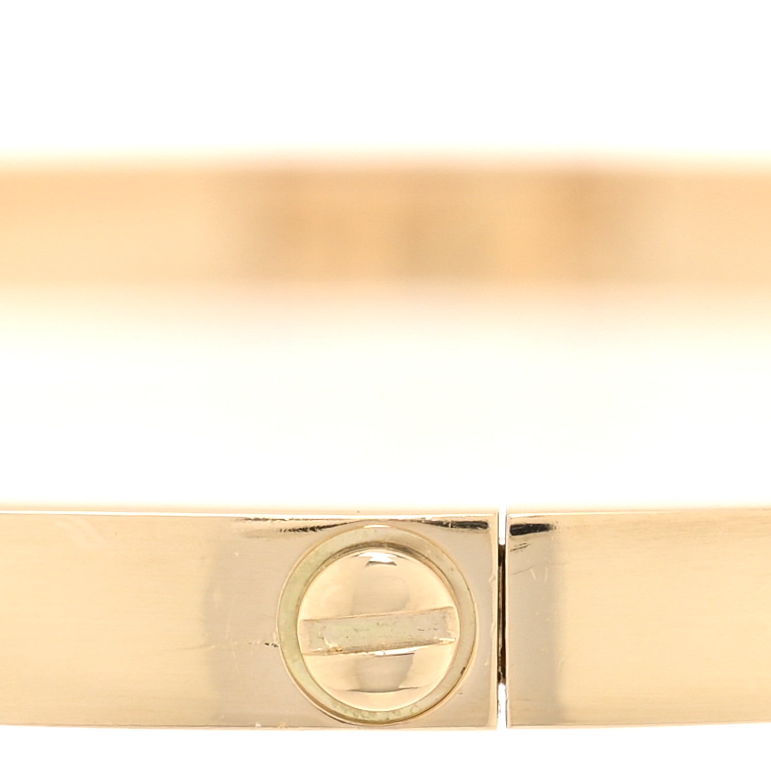 Cartier 18K Yellow Gold Small LOVE Bracelet 18 5 of 6