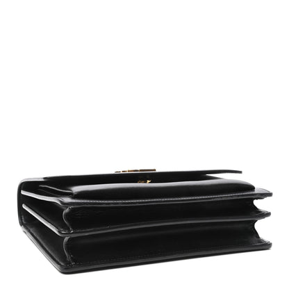 Saint Laurent Calfskin Medium Monogram Sunset Black 4 of 9