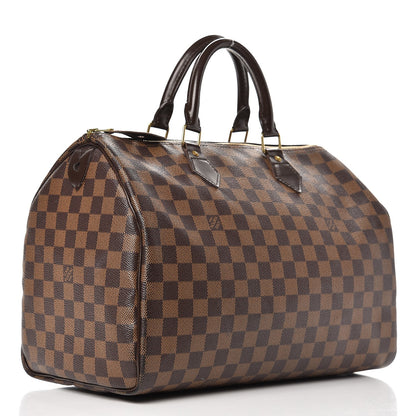 Louis Vuitton Damier Ebene Speedy 35 3 of 12