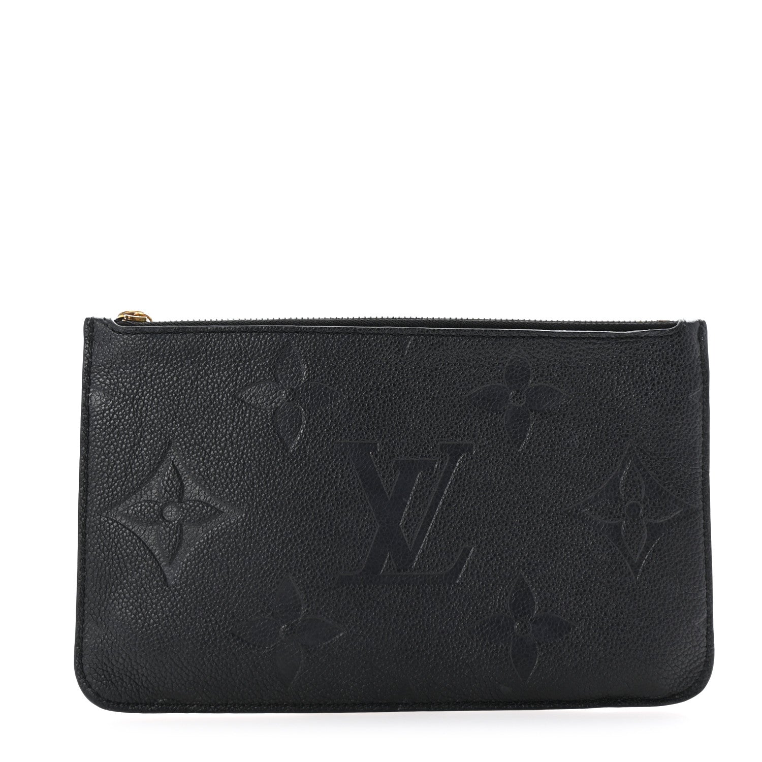 Louis Vuitton Empreinte Monogram Giant Neverfull MM Pochette Black 1 of 5