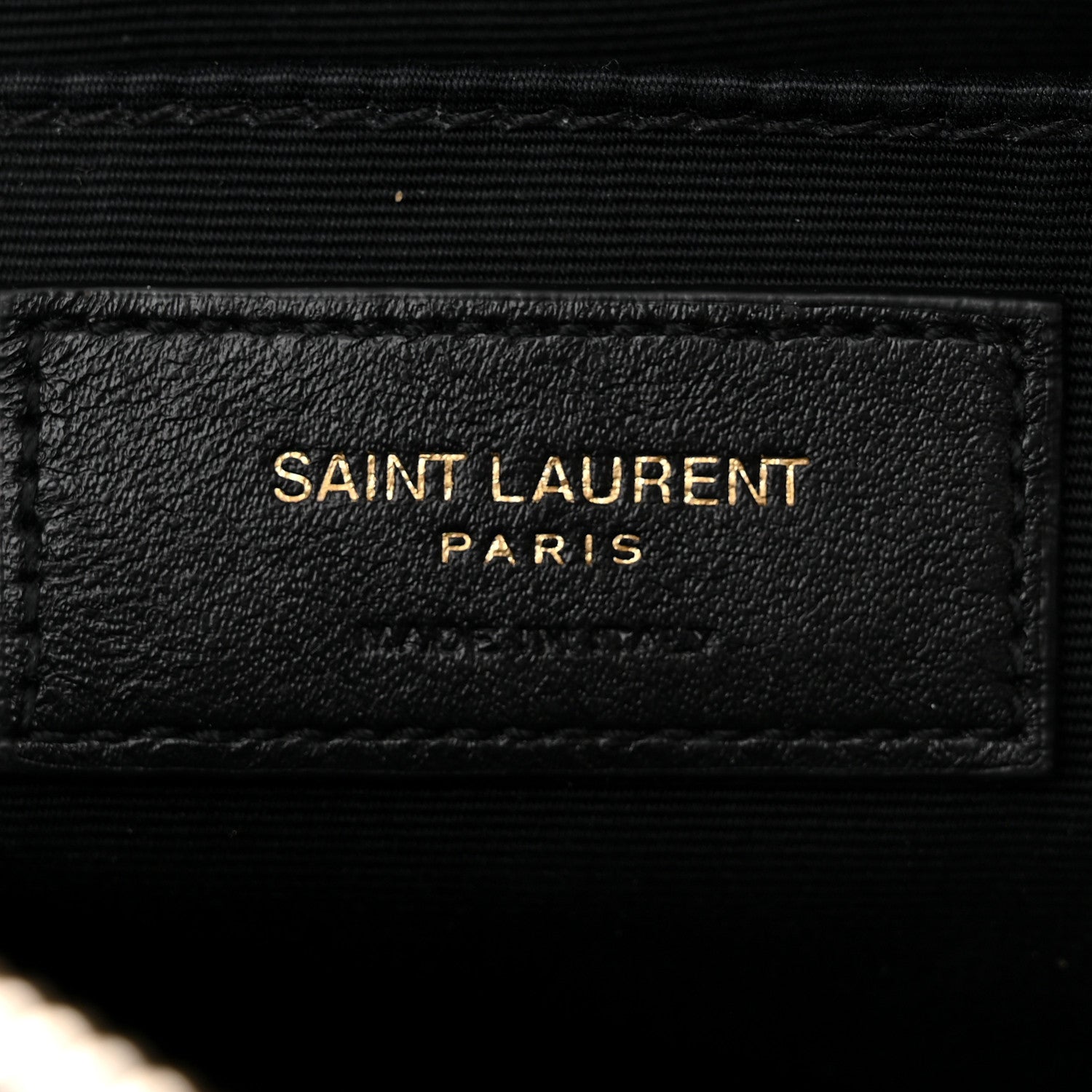 Saint Laurent Calfskin Matelasse Monogram Lou Camera Bag Deep Marine 6 of 12