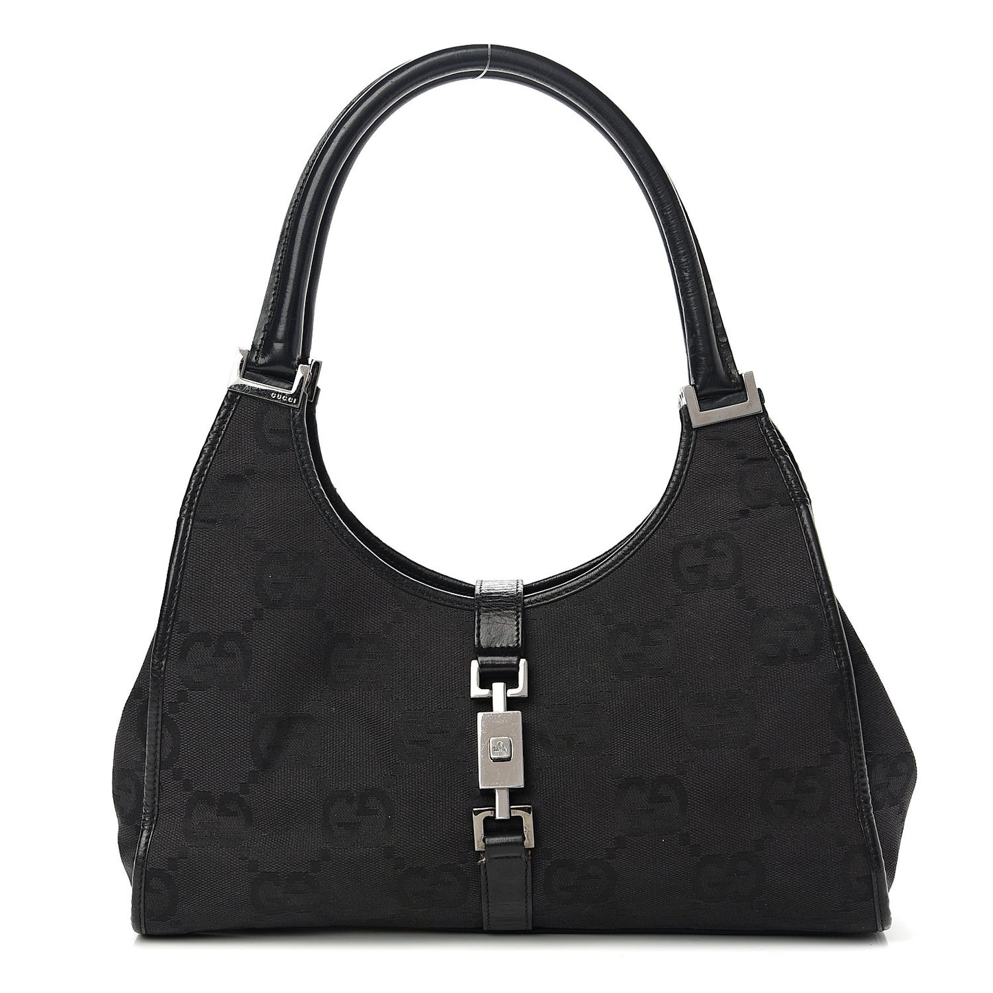 Monogram Small Bardot Black