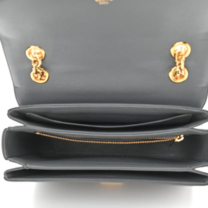 Celine Shiny Calfskin Medium C Bag Grey 5 of 12