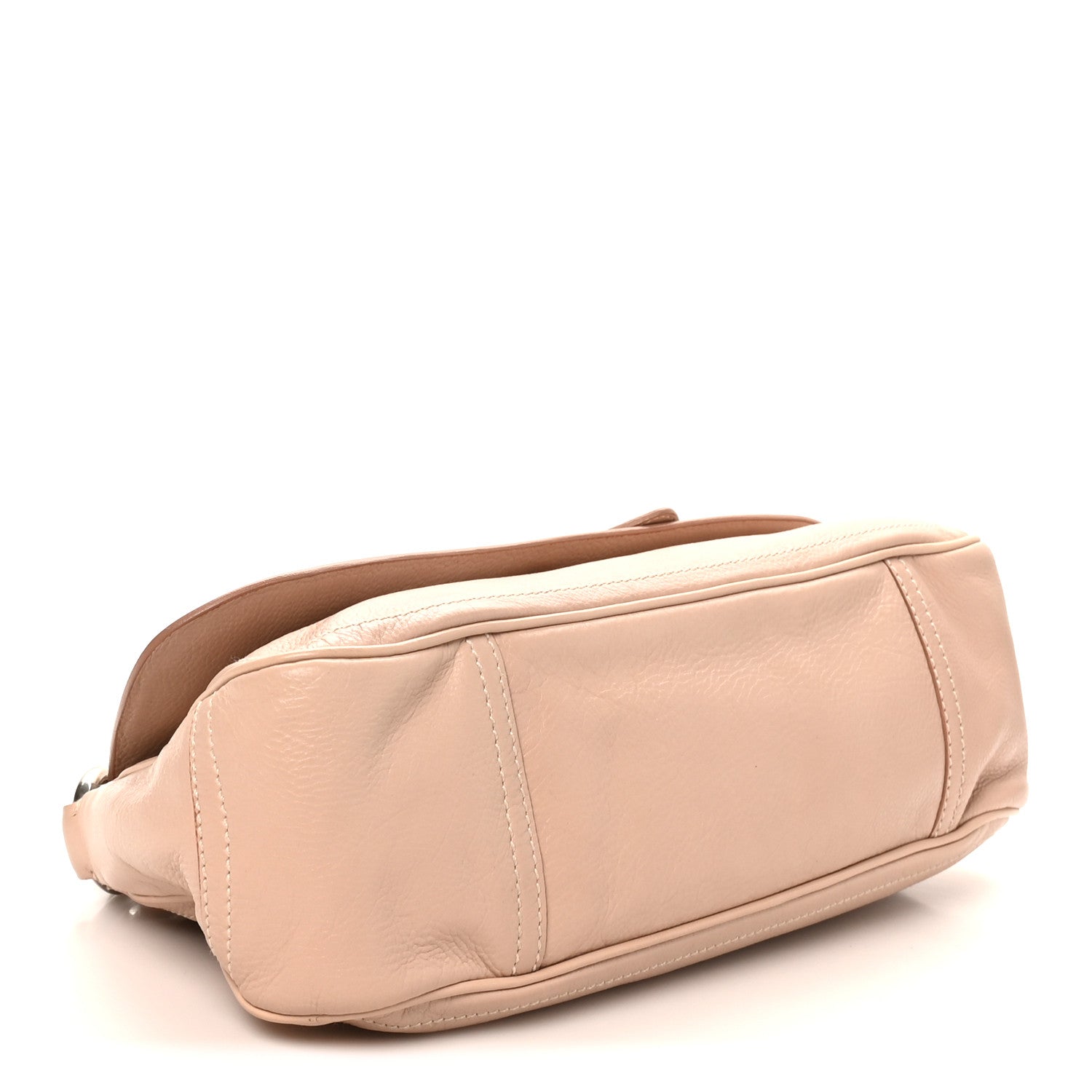 Prada Vitello Daino Shoulder Bag Sabbia 4 of 9