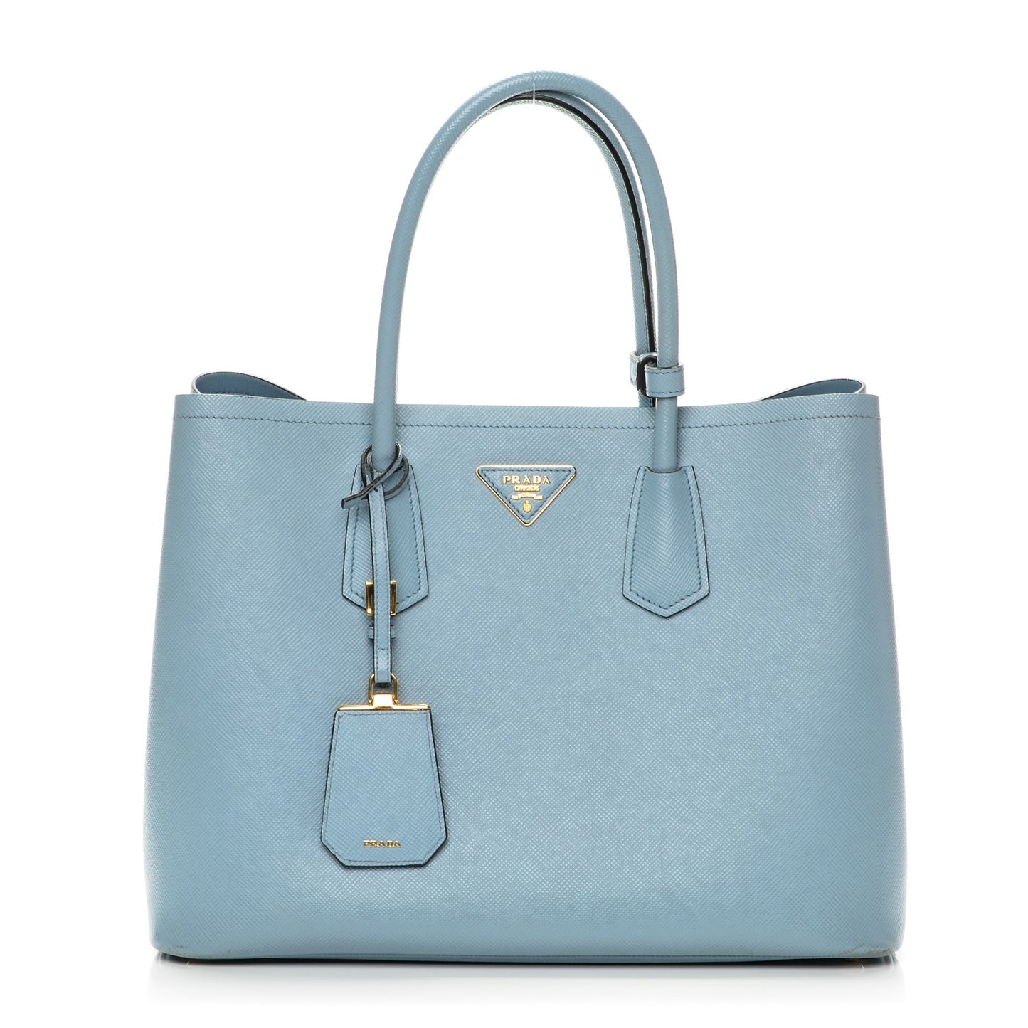 Saffiano Cuir Medium Double Bag Aviazione