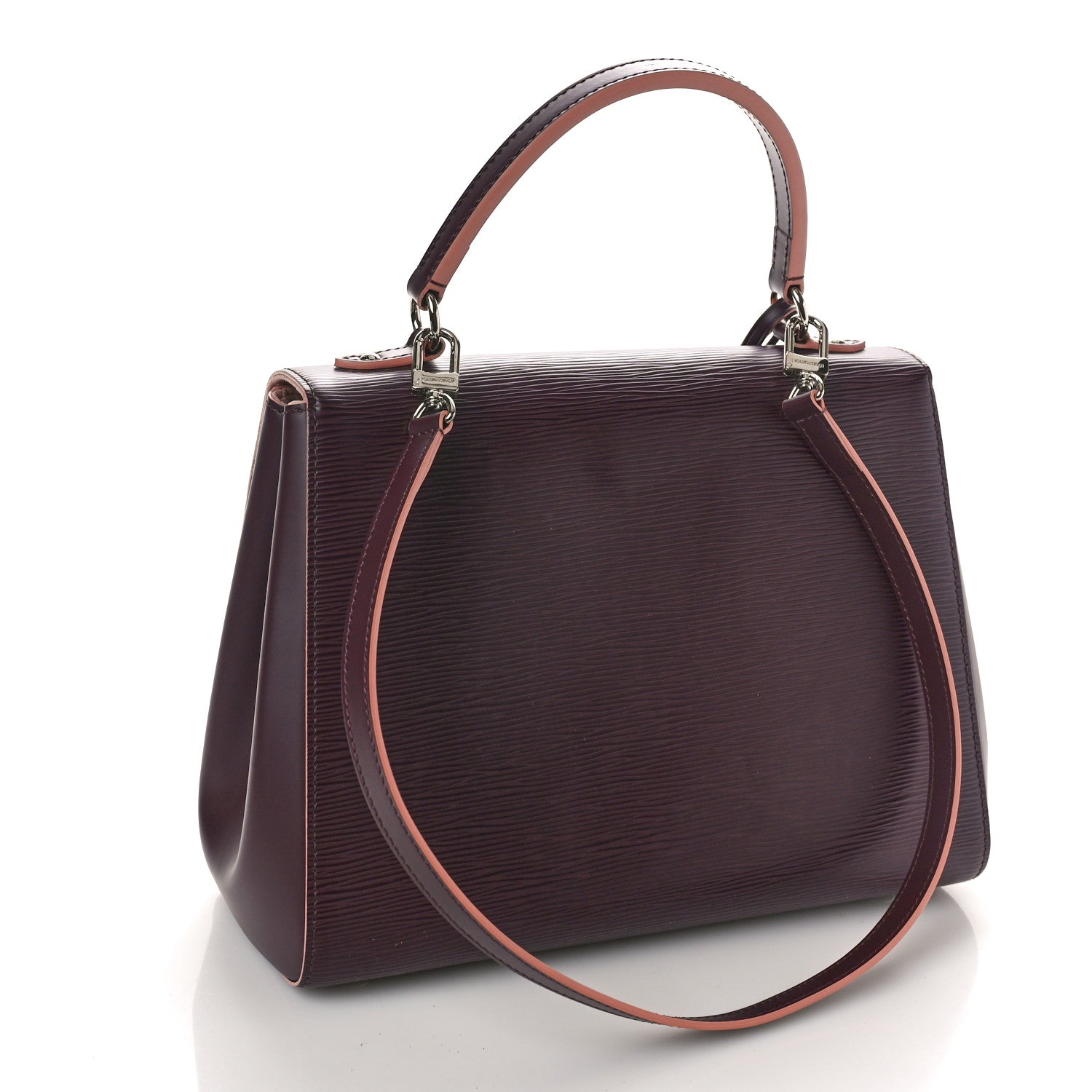 Louis Vuitton Epi Cluny MM Prune Rose Poudre 3 of 10