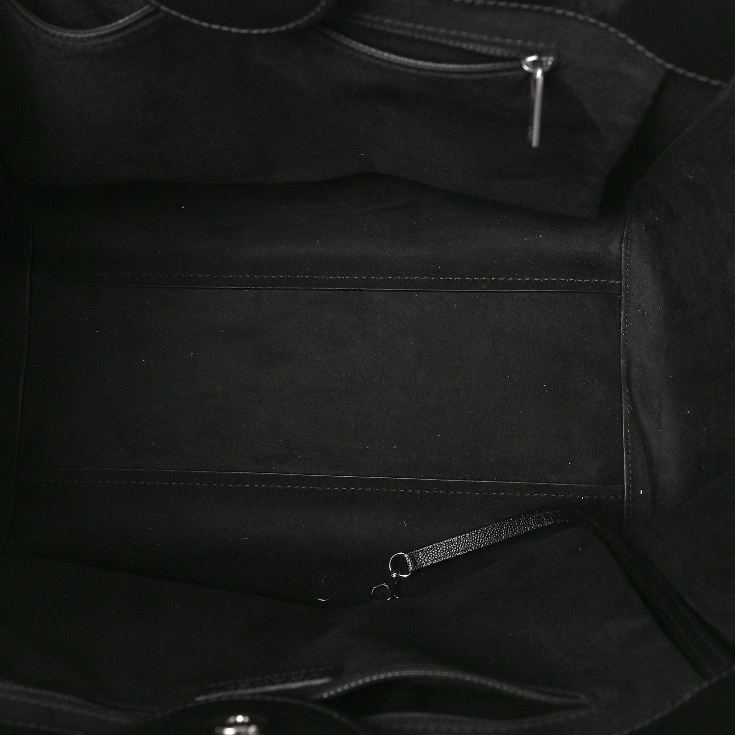 Chanel Caviar Large Studded Deauville Tote Black 5 of 9
