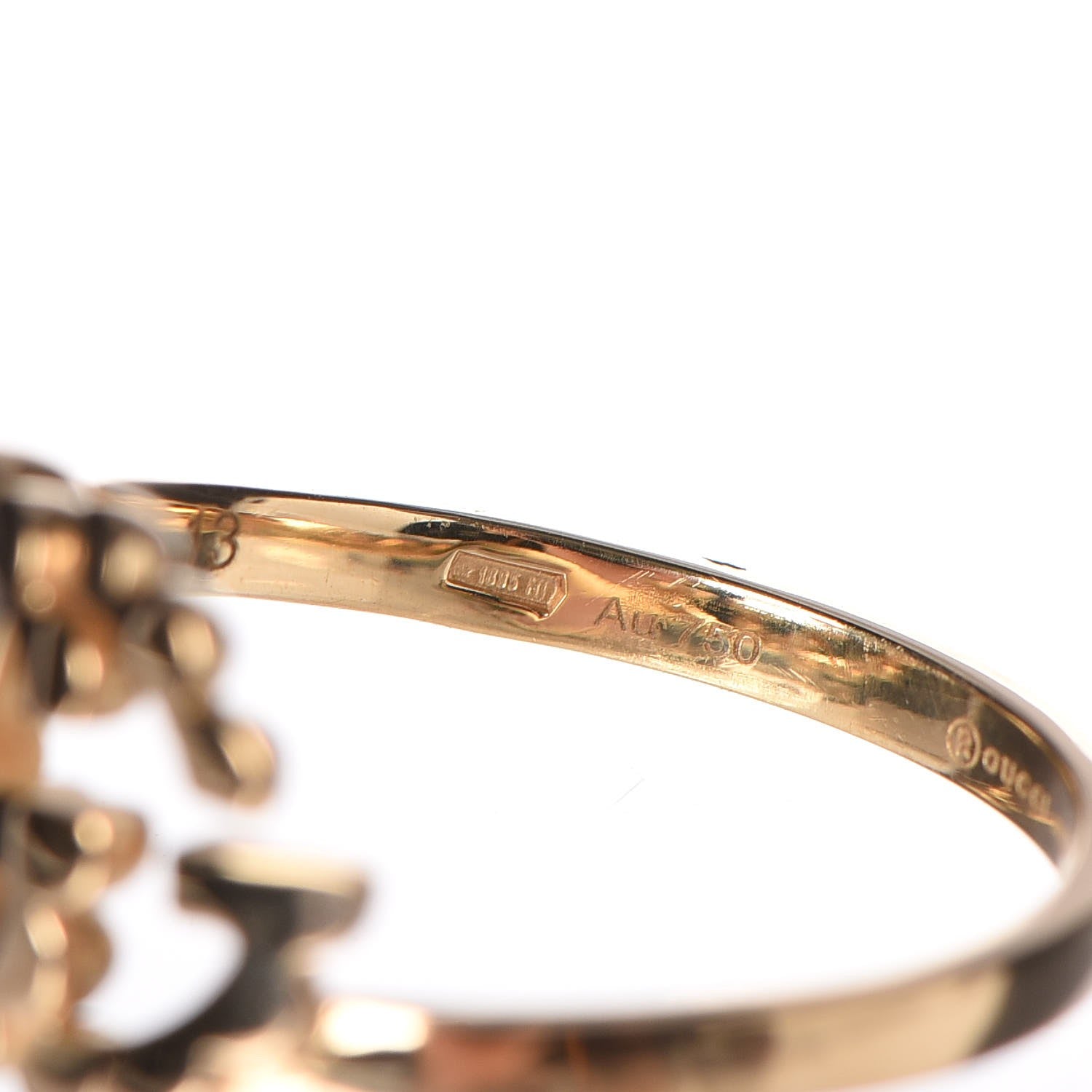 Gucci 18K Yellow Gold Running GG Ring 53 6.50 4 of 7