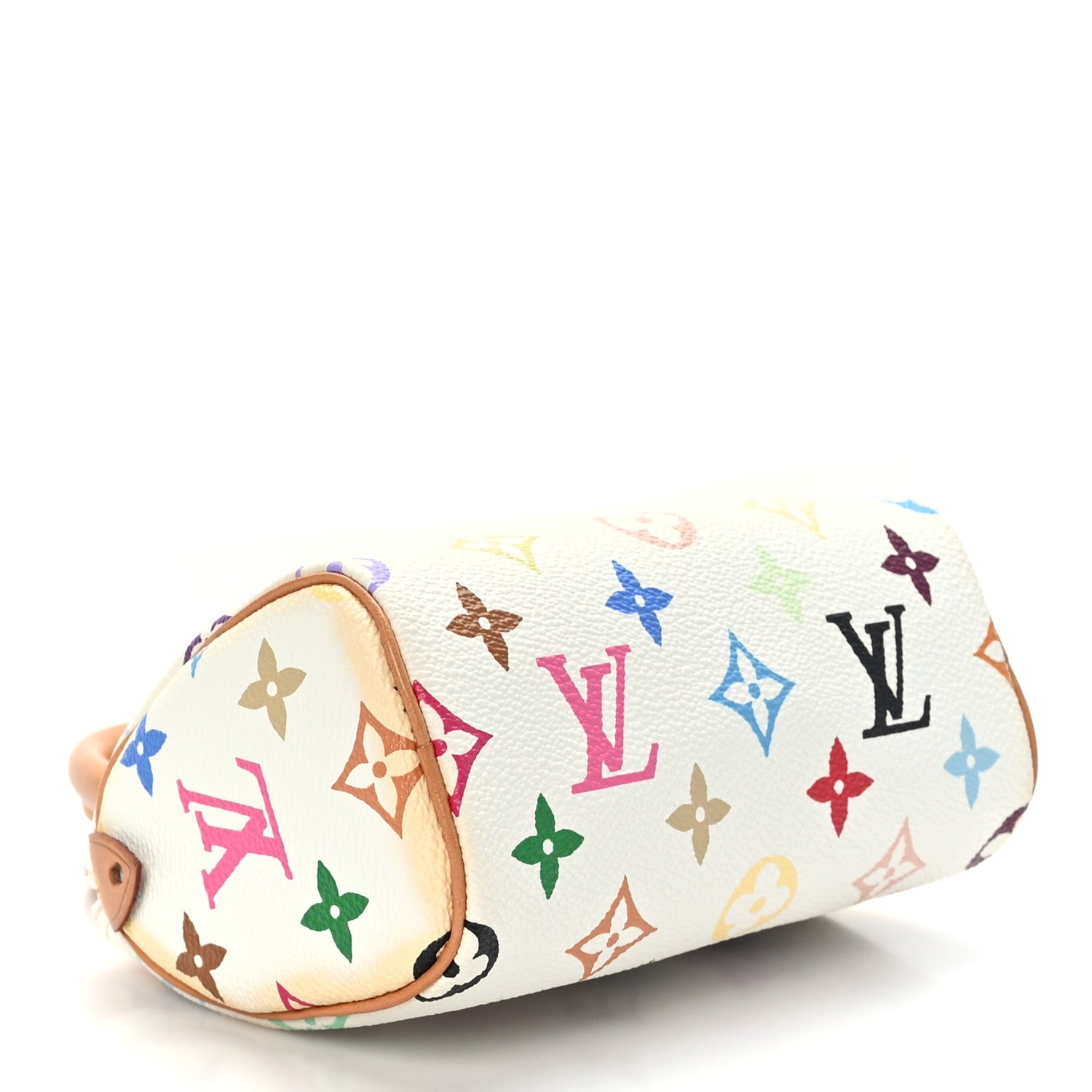Louis Vuitton Monogram Multicolor Mini Sac HL Speedy White 4 of 7