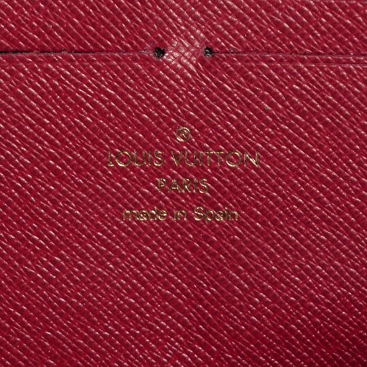 Louis Vuitton Monogram Clemence Wallet Fuchsia 7 of 8