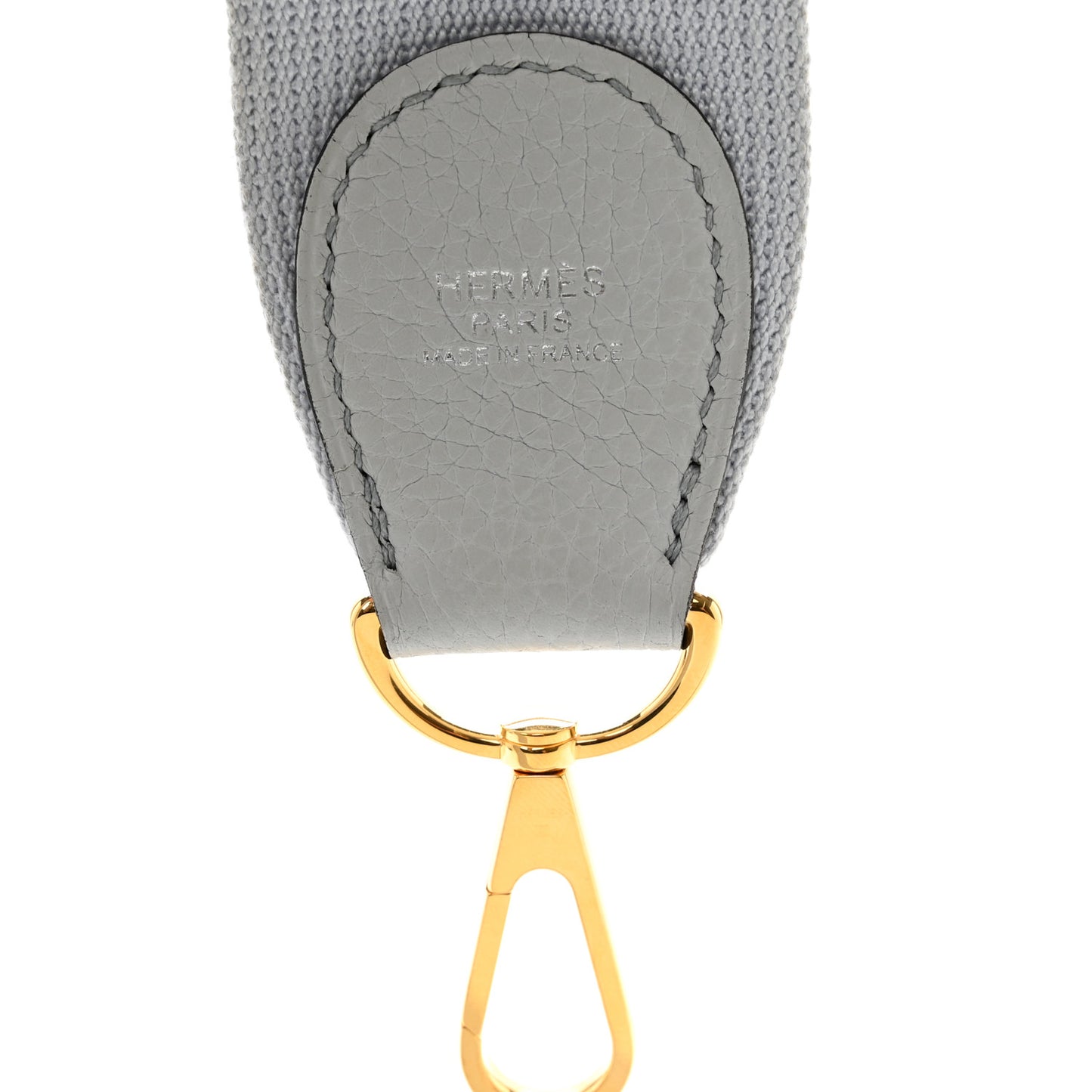Toile Taurillon Clemence Shoulder Strap Bleu Lin