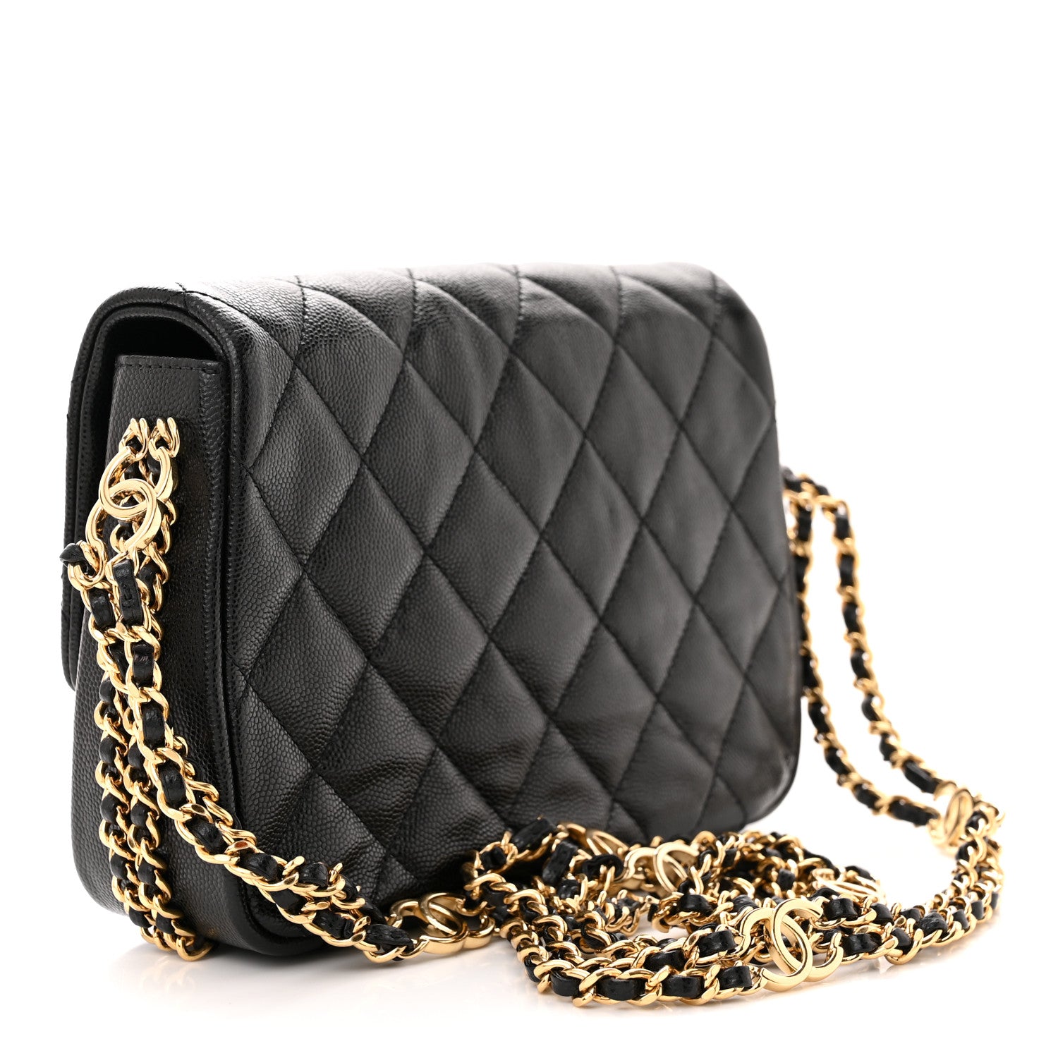 Chanel Caviar Quilted Mini CC You Flap Black 3 of 11