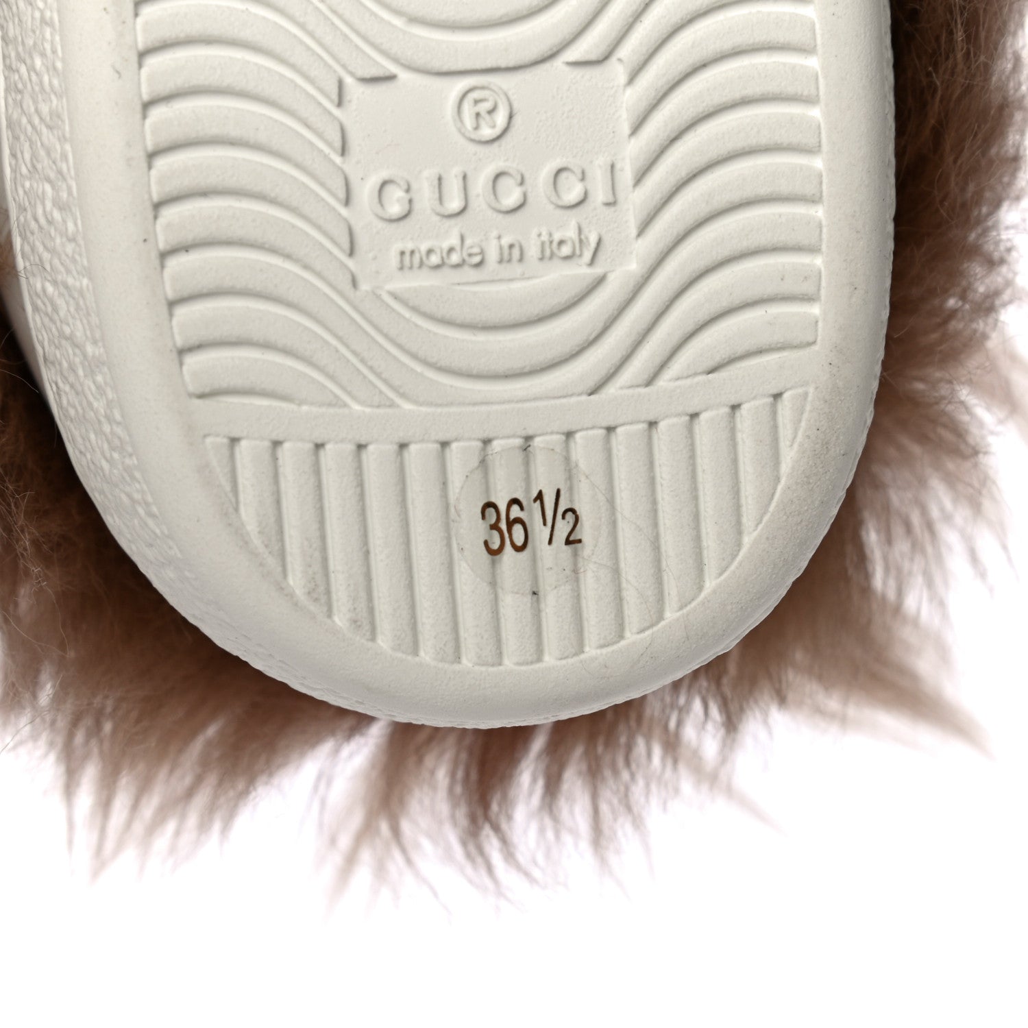Gucci Calfskin Wool Web Bee Embroidered Womens Ace Sneakers 36.5 White 10 of 12