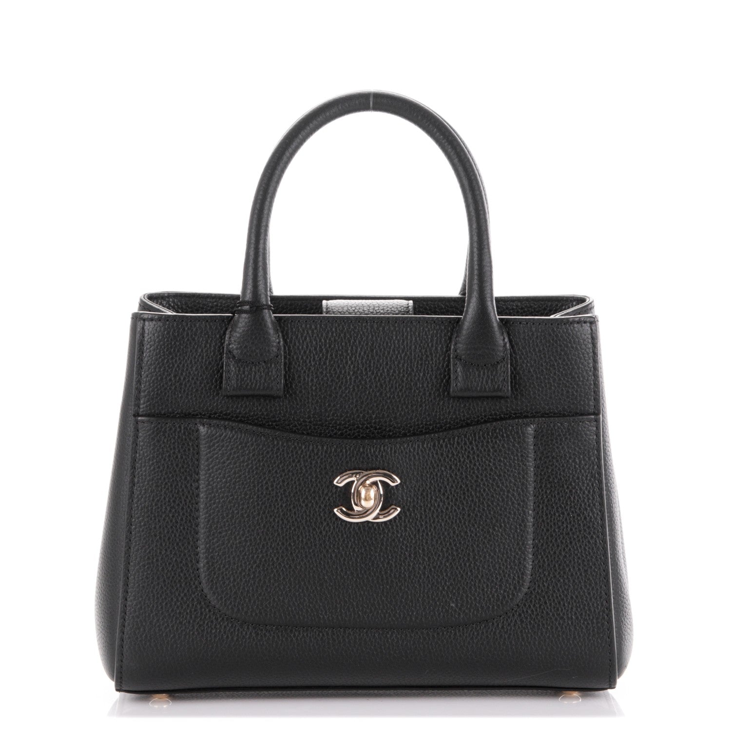 Chanel Grained Calfskin Mini Neo Executive Shopper Tote Black 1 of 8