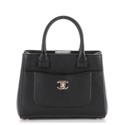 Chanel Grained Calfskin Mini Neo Executive Shopper Tote Black 1 of 8