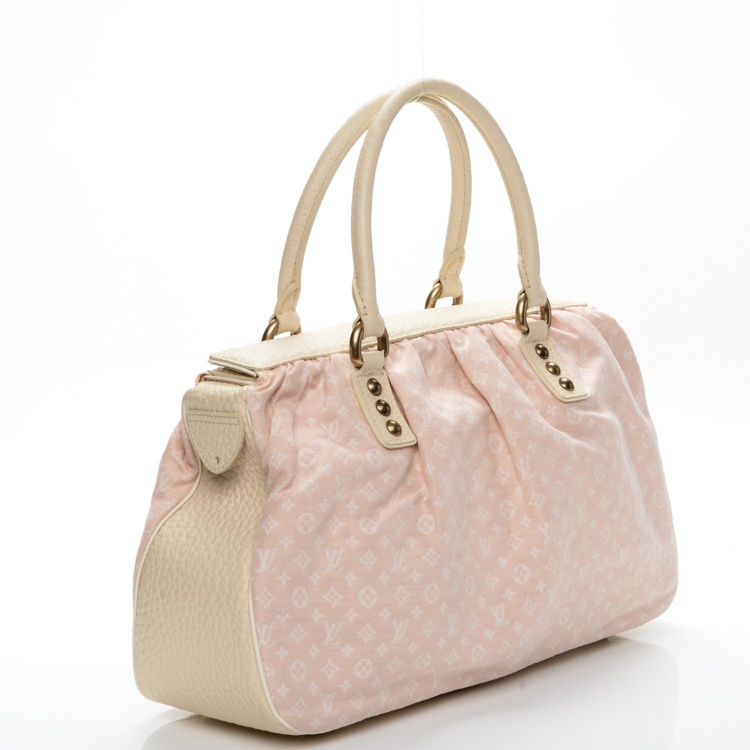 Louis Vuitton Mini Lin Trapeze GM Rose 3 of 7