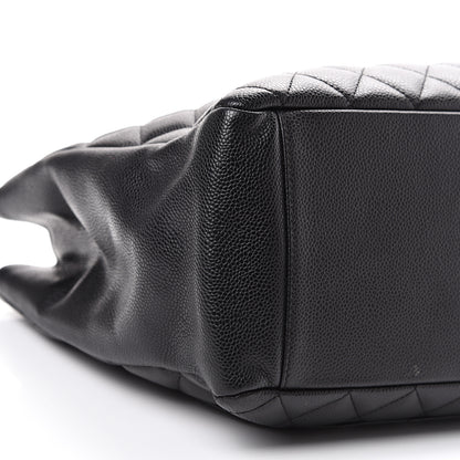 Chanel Caviar Quilted Grand Shopping Tote GST Black 8 of 13