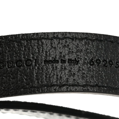 Gucci Calfskin Chain Pet Leash Black Gold 5 of 6