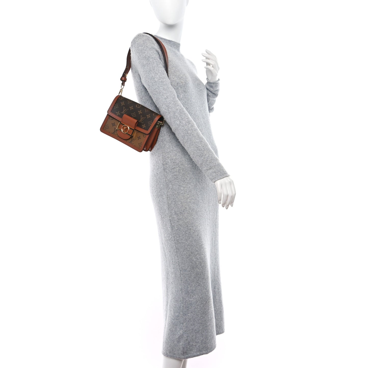 LOUIS VUITTON Reverse Monogram Dauphine Mini