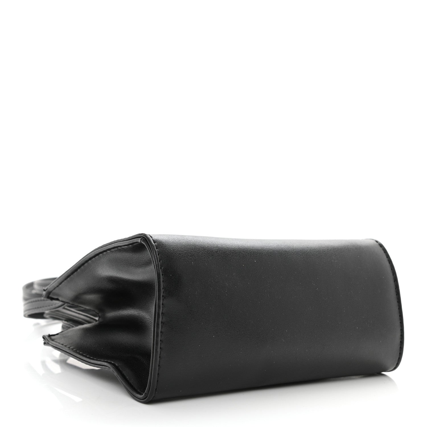 Telfar Vegan Leather Small Shopping Bag Black 4 of 9