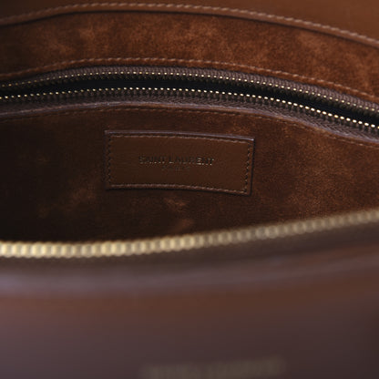 Saint Laurent Calfskin Large Sac De Jour Carryall Cognac 8 of 28