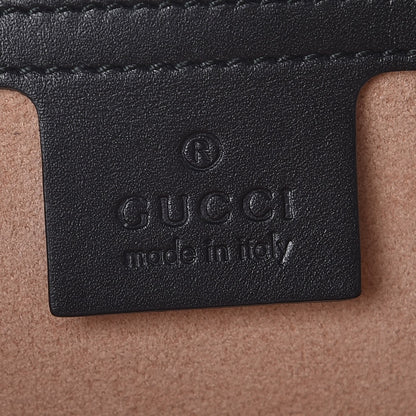 Gucci Calfskin Bamboo Trapuntata Queen Margaret Top Handle Bag Blue Agata Hibiscus Red Mystic White Sugar Pink 7 of 8