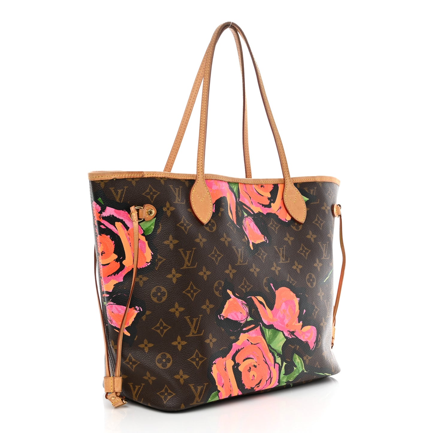 Monogram Roses Neverfull MM