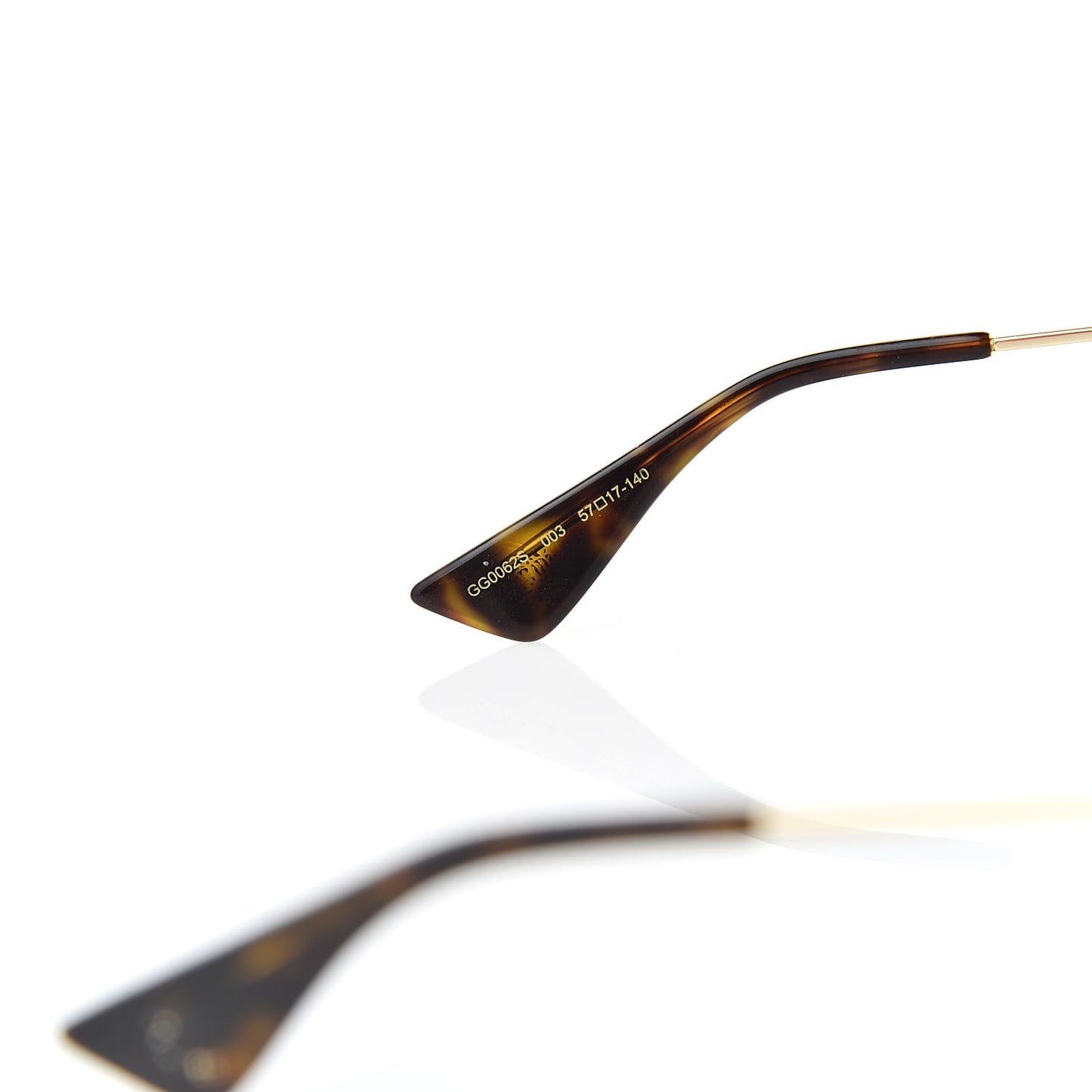 Web Aviator Sunglasses GG0062S Green Red
