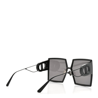 Christian Dior Acetate Monochrome Square 30 Montaigne SU Sunglasses Black Black 4 of 9