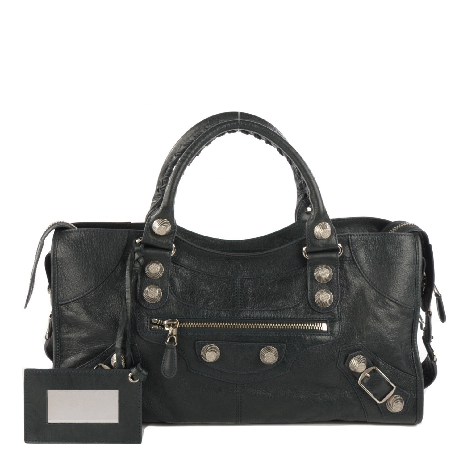 Balenciaga Agneau Giant 21 Silver Hardware Part Time Anthracite 1 of 7