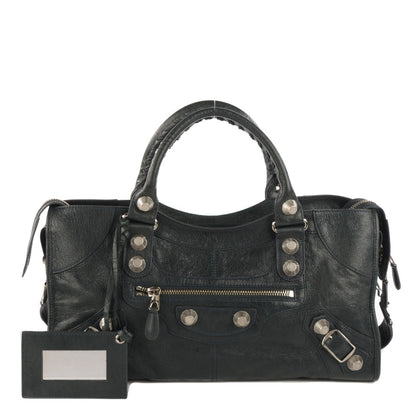 Balenciaga Agneau Giant 21 Silver Hardware Part Time Anthracite 1 of 7