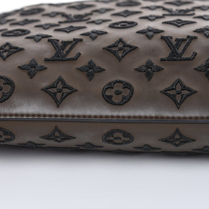 Louis Vuitton Monogram Addiction Vertical Lockit MM Brown 9 of 18